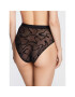 Undress Code Класически бикини с висока талия Fine Lines 454 Черен - Pepit.bg