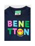 United Colors Of Benetton Блуза 3096C15E3 Тъмносин Regular Fit - Pepit.bg