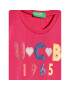 United Colors Of Benetton Блуза 3I9WC151Q Розов Regular Fit - Pepit.bg