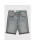 United Colors Of Benetton Дънкови шорти 4XA259DY0 Сив Slim Fit - Pepit.bg