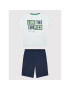 United Colors Of Benetton Комплект тишърт и панталонки 3096CK002 Бял Regular Fit - Pepit.bg