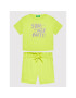 United Colors Of Benetton Комплект тишърт и панталонки 3096CK004 Зелен Regular Fit - Pepit.bg