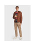 United Colors Of Benetton Пухено яке 2BA2UN013 Кафяв Slim Fit - Pepit.bg