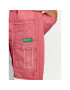 United Colors Of Benetton Пухено яке 2TWDDN024 Розов Regular Fit - Pepit.bg