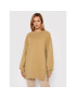 United Colors Of Benetton Суитшърт 3EB5D100T Кафяв Oversize - Pepit.bg