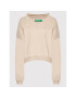 United Colors Of Benetton Суитшърт 3EB5D4005 Бежов Oversize - Pepit.bg