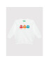 United Colors Of Benetton Суитшърт 3J68G102E Бял Regular Fit - Pepit.bg