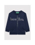 United Colors Of Benetton Суитшърт 3J70C5978 Тъмносин Regular Fit - Pepit.bg