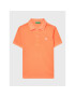 United Colors Of Benetton Тениска с яка и копчета 3089C300R Оранжев Regular Fit - Pepit.bg