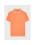 United Colors Of Benetton Тениска с яка и копчета 3089G300D Оранжев Slim Fit - Pepit.bg