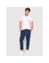 United Colors Of Benetton Тениска с яка и копчета 3089J3178 Бял Slim Fit - Pepit.bg