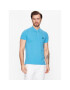 United Colors Of Benetton Тениска с яка и копчета 3089J3178 Син Regular Fit - Pepit.bg