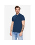 United Colors Of Benetton Тениска с яка и копчета 3089J3178 Син Regular Fit - Pepit.bg