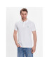 United Colors Of Benetton Тениска с яка и копчета 3089J3179 Бял Regular Fit - Pepit.bg