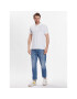 United Colors Of Benetton Тениска с яка и копчета 3089J3179 Бял Regular Fit - Pepit.bg