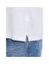 United Colors Of Benetton Тениска с яка и копчета 3089J3179 Бял Regular Fit - Pepit.bg