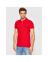 United Colors Of Benetton Тениска с яка и копчета 3089J3178 Червен Slim Fit - Pepit.bg