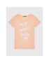 United Colors Of Benetton Тишърт 3096C104V Оранжев Regular Fit - Pepit.bg