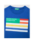 United Colors Of Benetton Тишърт 3096C151T Тъмносин Regular Fit - Pepit.bg