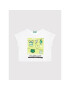 United Colors Of Benetton Тишърт 3096C15AV Бял Boxy Fit - Pepit.bg