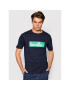 United Colors Of Benetton Тишърт 3096J17H6 Тъмносин Regular Fit - Pepit.bg