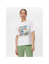 United Colors Of Benetton Тишърт 3BL0D103K Бял Relaxed Fit - Pepit.bg