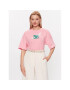 United Colors Of Benetton Тишърт 3BL0D103W Розов Regular Fit - Pepit.bg