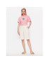 United Colors Of Benetton Тишърт 3BL0D103W Розов Regular Fit - Pepit.bg