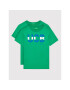 United Colors Of Benetton Тишърт 3I1XC100Q Зелен Regular Fit - Pepit.bg