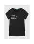 United Colors Of Benetton Тишърт 3I1XC101Q Черен Regular Fit - Pepit.bg