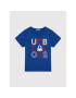 United Colors Of Benetton Тишърт 3I1XC155U Тъмносин Regular Fit - Pepit.bg