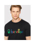 United Colors Of Benetton Тишърт 3I1XU100A Черен Regular Fit - Pepit.bg