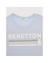 United Colors Of Benetton Тишърт 3I9WMM28H Син Regular Fit - Pepit.bg