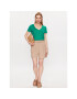 United Colors Of Benetton Тишърт 3NLHE4249 Зелен Regular Fit - Pepit.bg