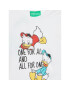 United Colors Of Benetton Тишърт DISNEY 3096G103J Бял Regular Fit - Pepit.bg