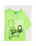 United Colors Of Benetton Тишърт PEANUTS 3U29C153R Зелен Regular Fit - Pepit.bg