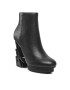 United Nude Боти Glam Bootie 1070901165 Черен - Pepit.bg