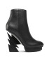 United Nude Боти Glam Bootie 1070901165 Черен - Pepit.bg