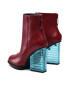 United Nude Боти Hi Rise Bootie Hi 10636701165 Червен - Pepit.bg