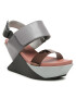 United Nude Сандали Delta Wedge Sandal 104137621613 Сив - Pepit.bg