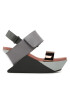 United Nude Сандали Delta Wedge Sandal 104137621613 Сив - Pepit.bg