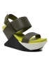 United Nude Сандали Delta Wedge Sandal 104139816 Зелен - Pepit.bg