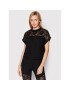 Urban Classics Блуза Lace TB4359 Черен Regular Fit - Pepit.bg