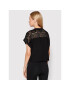 Urban Classics Блуза Lace TB4359 Черен Regular Fit - Pepit.bg