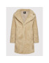 Urban Classics Кожух Sherpa TB3058 Бежов Oversize - Pepit.bg