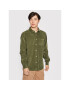 Urban Classics Риза Corduroy TB2414 Зелен Regular Fit - Pepit.bg