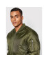 Urban Classics Яке бомбър Basic TB861 Зелен Regular Fit - Pepit.bg
