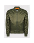 Urban Classics Яке бомбър Basic TB861 Зелен Regular Fit - Pepit.bg
