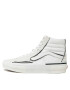 Vans Сникърси Sk8-Hi Reconstruct VN0005UKW001 Бял - Pepit.bg