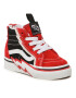 Vans Сникърси Sk8-Hi Zip Bolt VN000BVKREB1 Червен - Pepit.bg